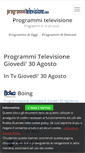Mobile Screenshot of programmitelevisione.com